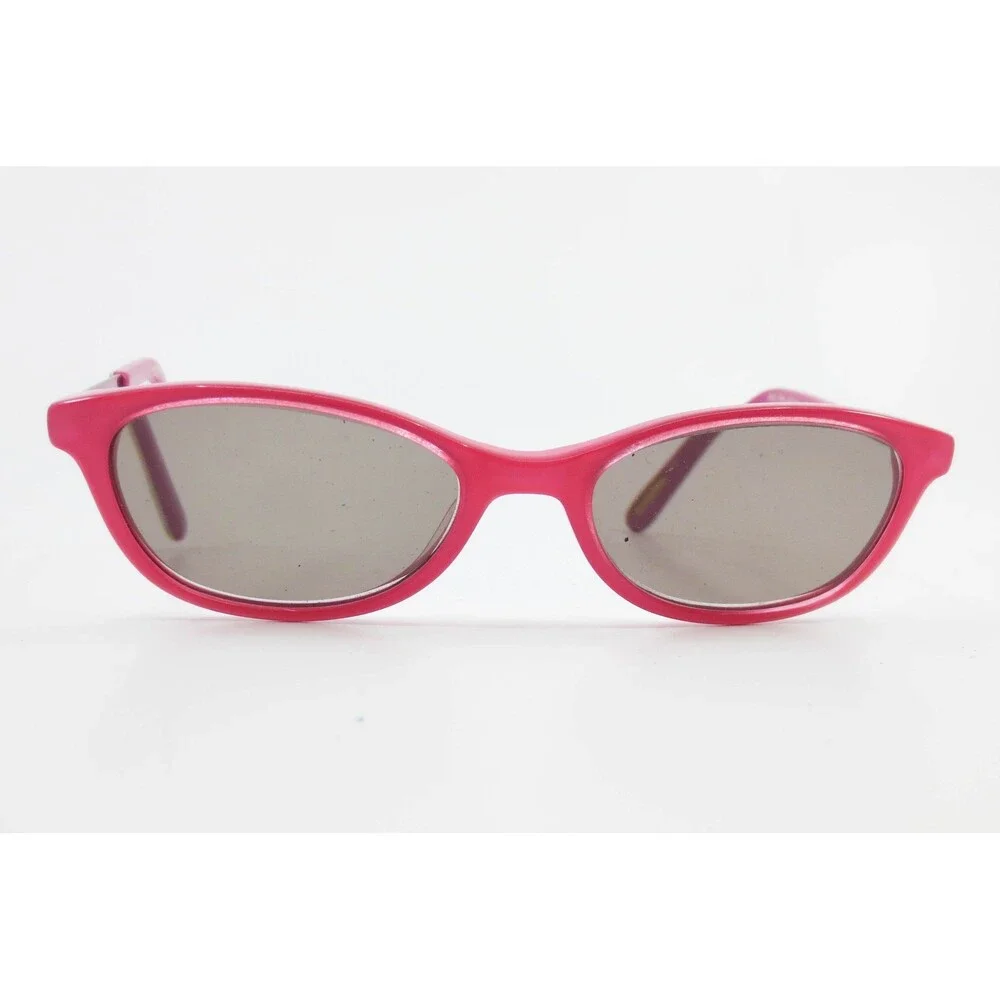 Ted Baker B922 PNK Pink Oval Eyeglasses Frames 46-16-130 B29 Demo Lenses